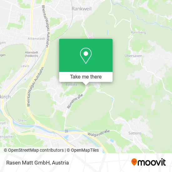 Rasen Matt GmbH map