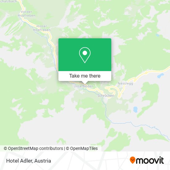 Hotel Adler map