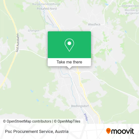 Psc Procurement Service map