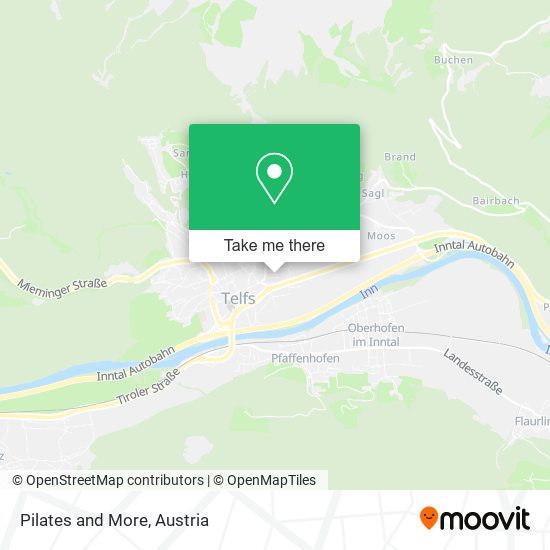 Pilates and More map