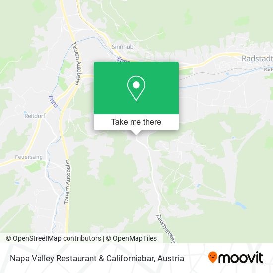 Napa Valley Restaurant & Californiabar map