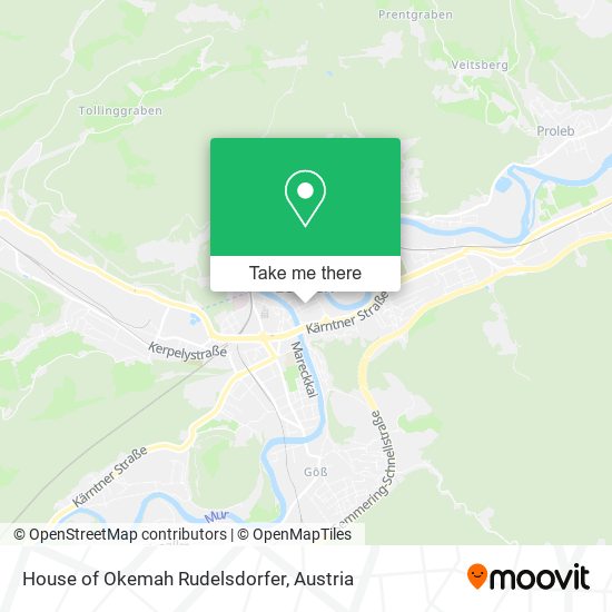 House of Okemah Rudelsdorfer map