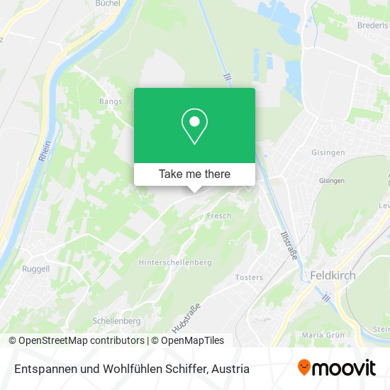 Entspannen und Wohlfühlen Schiffer map