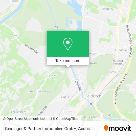 Geisinger & Partner Immobilien GmbH map