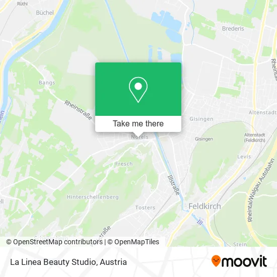 La Linea Beauty Studio map