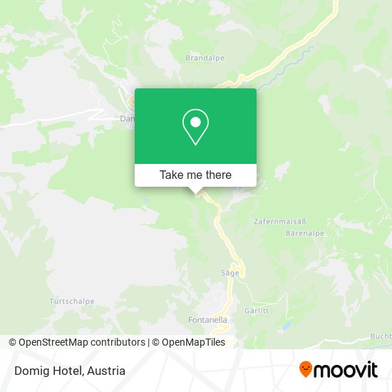 Domig Hotel map