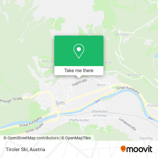 Tiroler Ski map