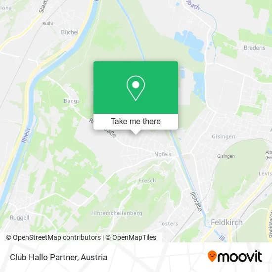 Club Hallo Partner map