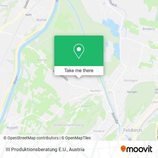 III Produktionsberatung E.U. map