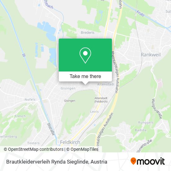 Brautkleiderverleih Rynda Sieglinde map