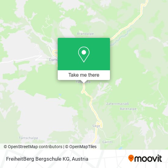 FreiheitBerg Bergschule KG map