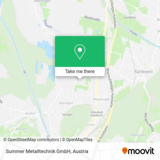 Summer Metalltechnik GmbH map
