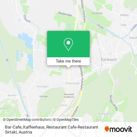 Bar-Cafe, Kaffeehaus, Restaurant Cafe-Restaurant Sirtaki map