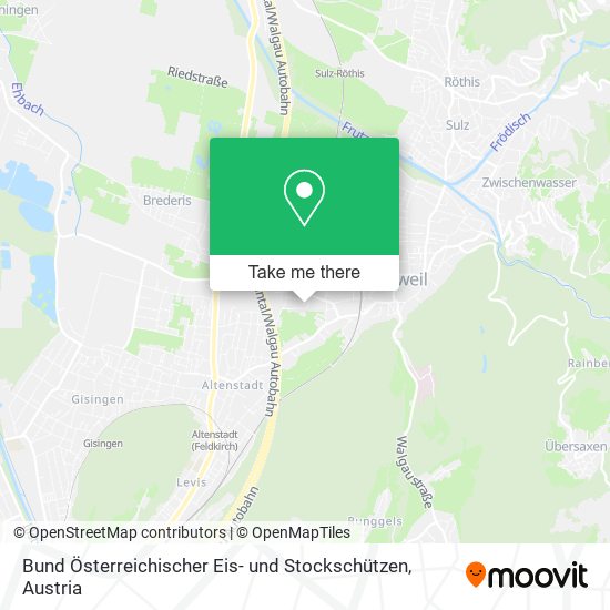 Bund Österreichischer Eis- und Stockschützen map