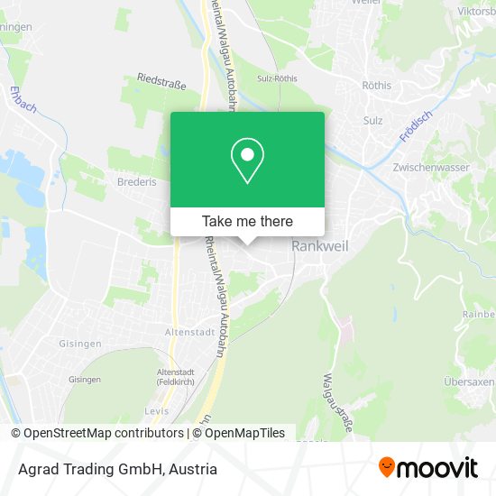 Agrad Trading GmbH map