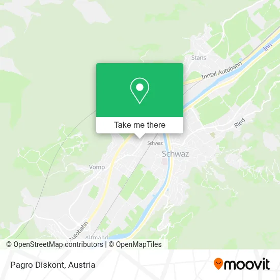 Pagro Diskont map