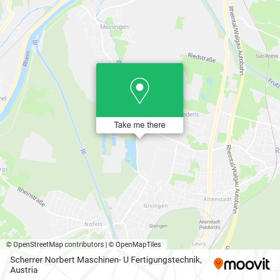 Scherrer Norbert Maschinen- U Fertigungstechnik map