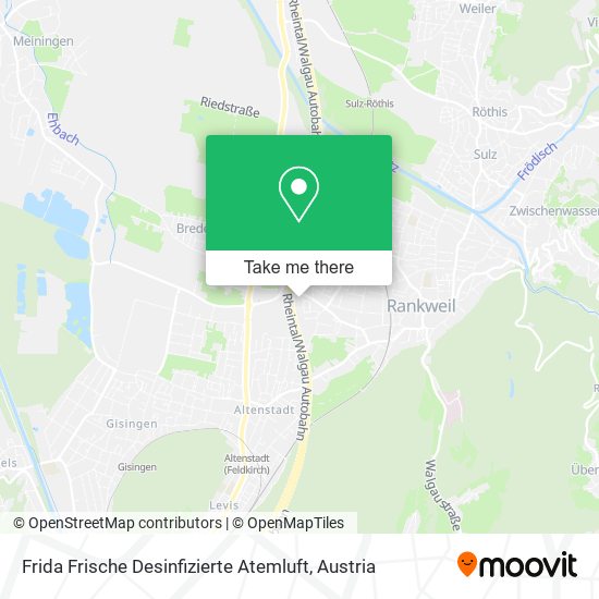 Frida Frische Desinfizierte Atemluft map