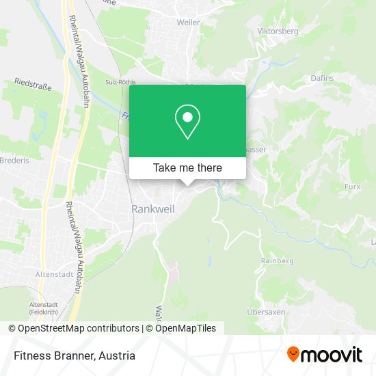 Fitness Branner map