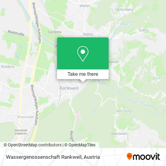 Wassergenossenschaft Rankweil map