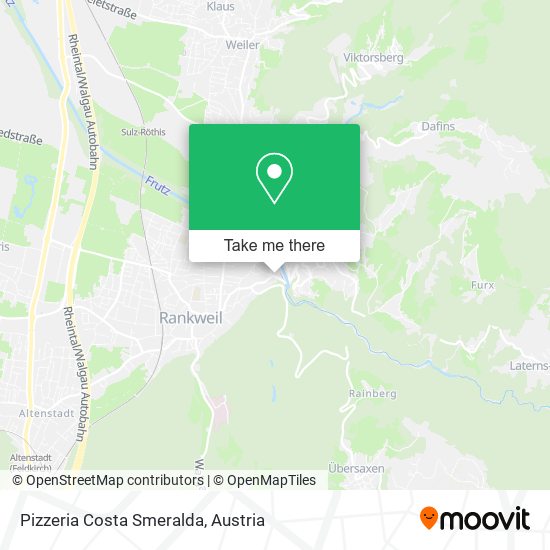 Pizzeria Costa Smeralda map