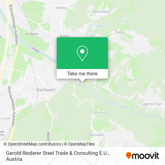 Gerold Rinderer Steel Trade & Consulting E.U. map