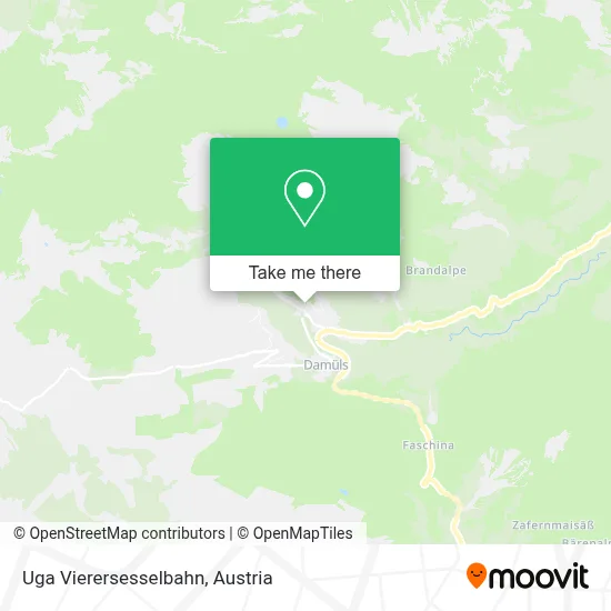 Uga Vierersesselbahn map