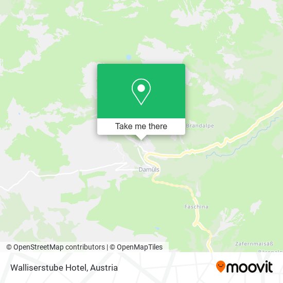 Walliserstube Hotel map