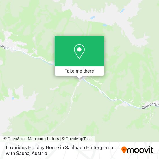 Luxurious Holiday Home in Saalbach Hinterglemm with Sauna map