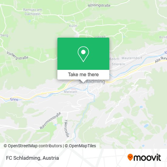 FC Schladming map