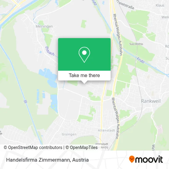 Handelsfirma Zimmermann map