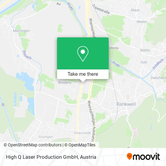 High Q Laser Production GmbH map