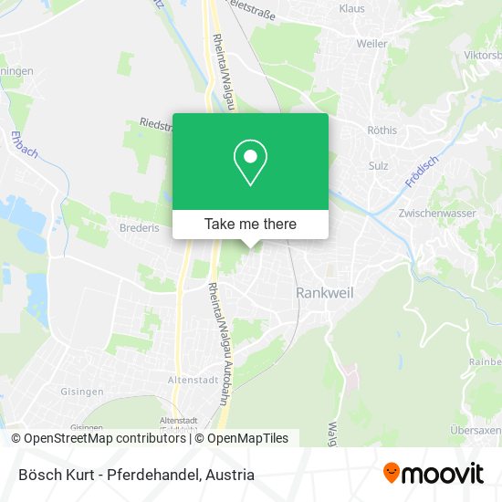 Bösch Kurt - Pferdehandel map