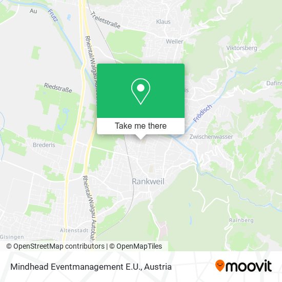 Mindhead Eventmanagement E.U. map
