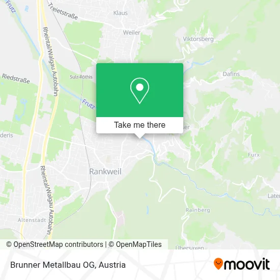 Brunner Metallbau OG map