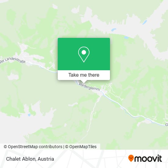 Chalet Ablon map