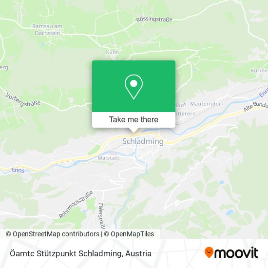 Öamtc Stützpunkt Schladming map