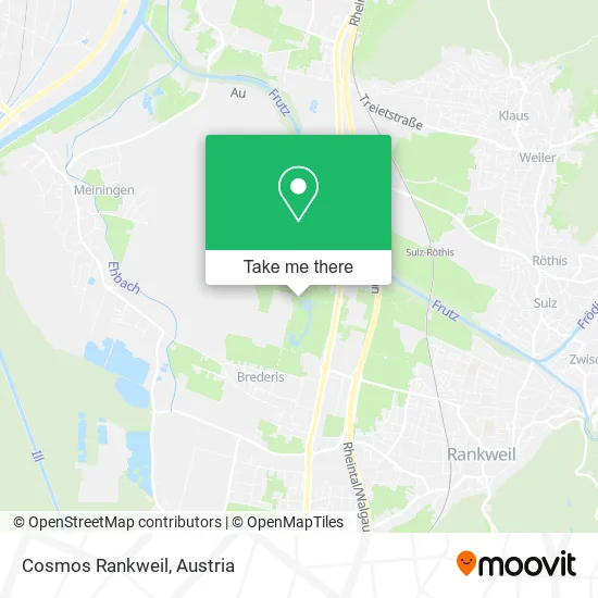 Cosmos Rankweil map