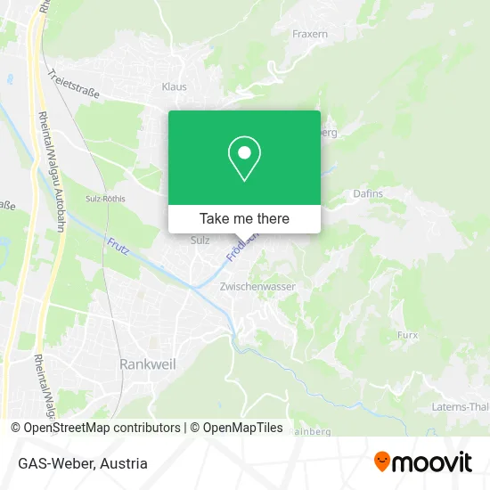 GAS-Weber map
