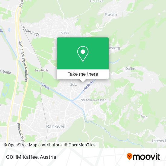 GOHM Kaffee map