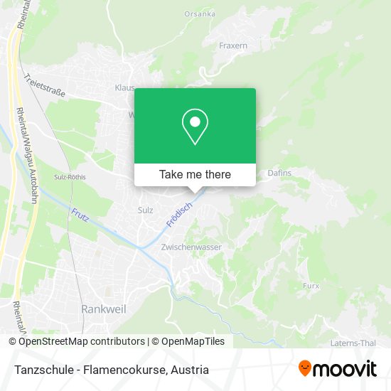Tanzschule - Flamencokurse map