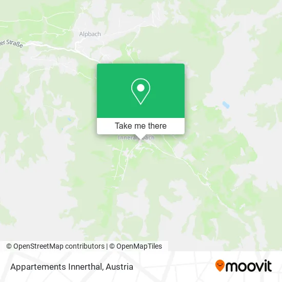 Appartements Innerthal map