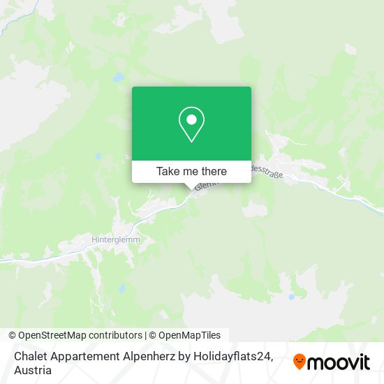 Chalet Appartement Alpenherz by Holidayflats24 map
