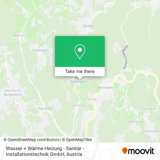 Wasser + Wärme Heizung - Sanitär - Installationstechnik GmbH map
