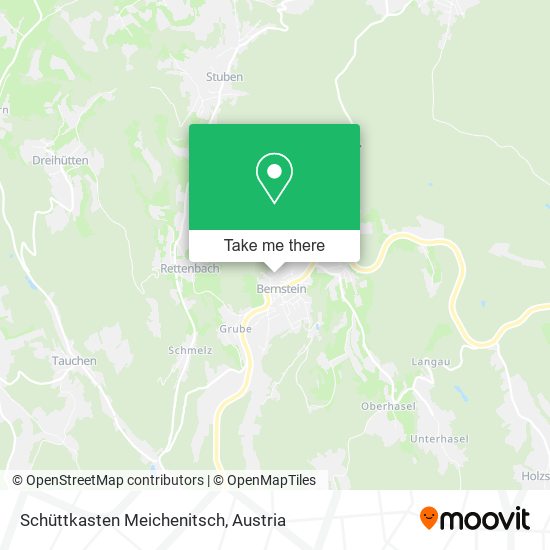 Schüttkasten Meichenitsch map