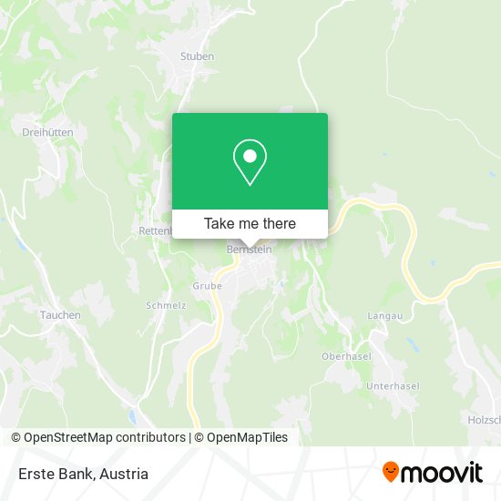 Erste Bank map