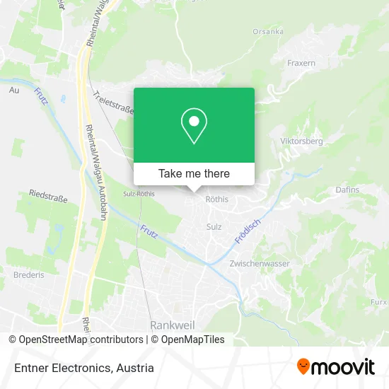 Entner Electronics map