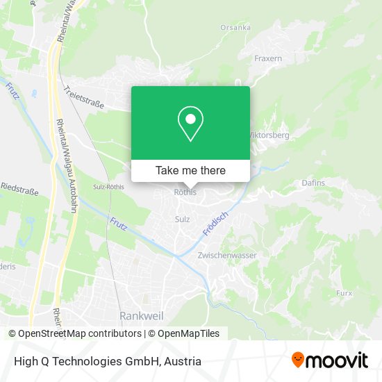 High Q Technologies GmbH map