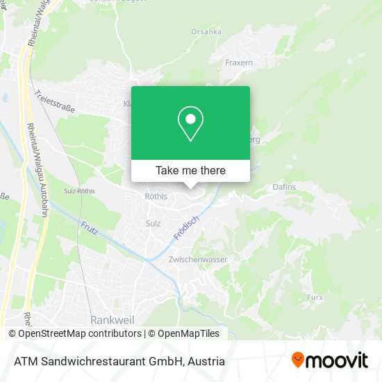 ATM Sandwichrestaurant GmbH map
