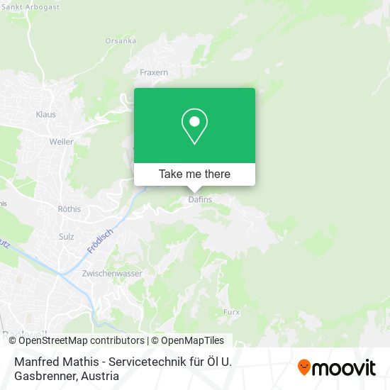 Manfred Mathis - Servicetechnik für Öl U. Gasbrenner map